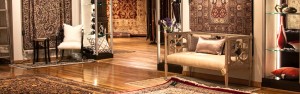 the showroom of Ibraheems Rugs and Furnishings Boutique