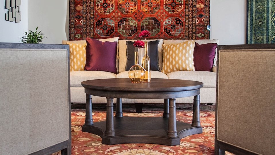 oriental rugs and furniture